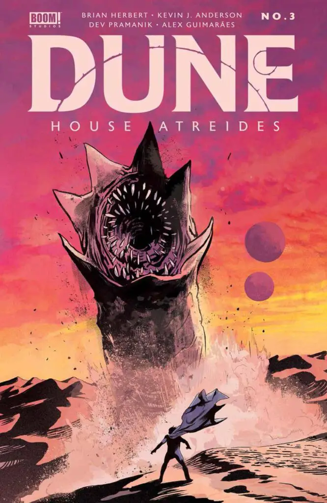 Dune: House Atreides comic series. Main cover of issue #3 by Michael Walsh. 