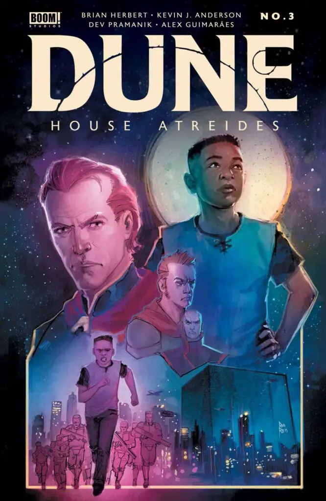 Dune: House Atreides comic series. Variant cover for issue #3 by Rod Reis. 