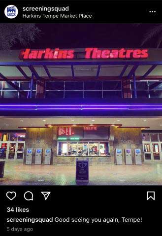 Dune movie screening at Harkins Theatres. Organized by screeningsquad. 