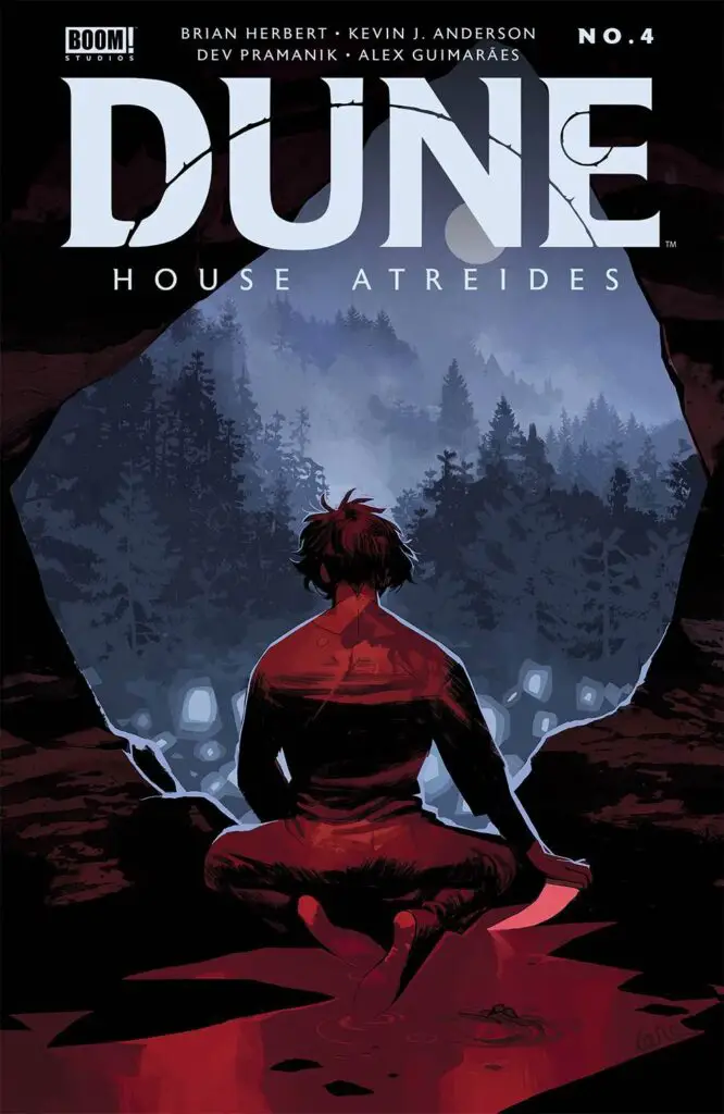 Dune: House Atreides comic series. Main cover of issue #4 by Lorenzo De Felici.