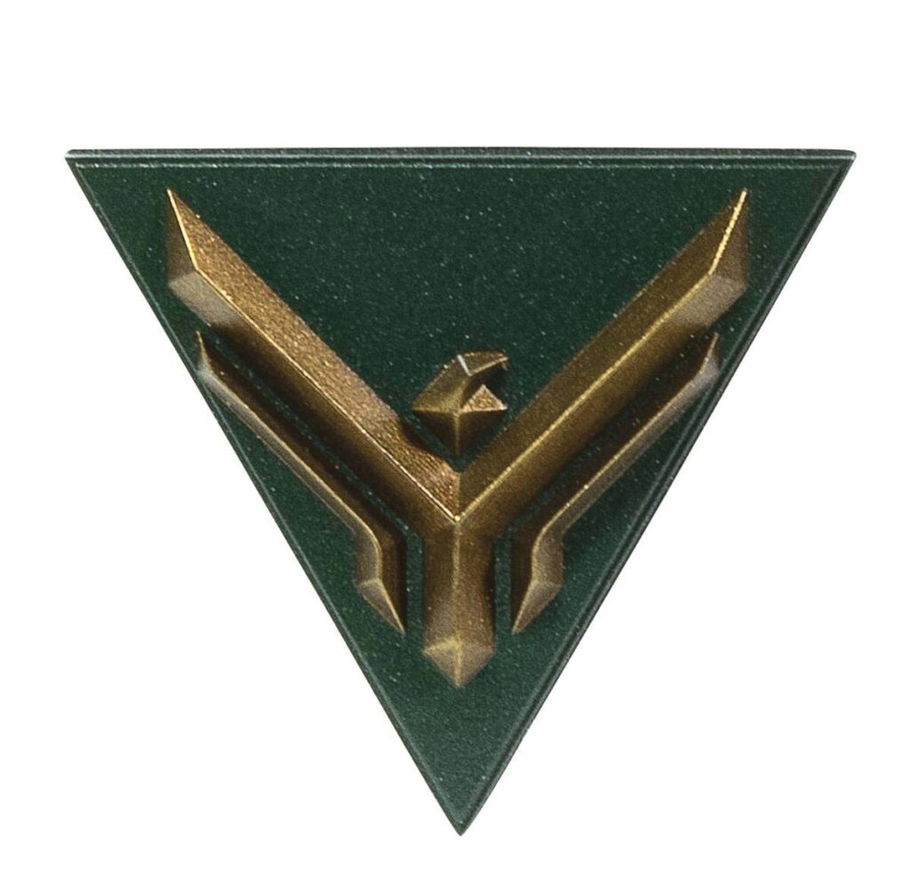 Official Dune movie pin: Emblem of House Atreides.
