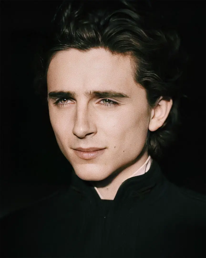 Paul Atreides (Timothée Chalamet), as he first arrives on Arrakis, in 2021's Dune movie.