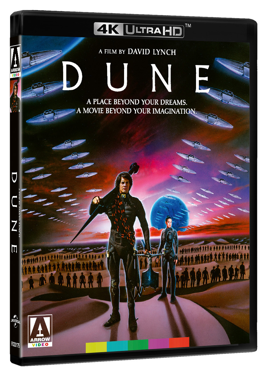 Arrow Film's New 4K Ultra HD Release of the Dune (1984) movie, directed by David Lynch.