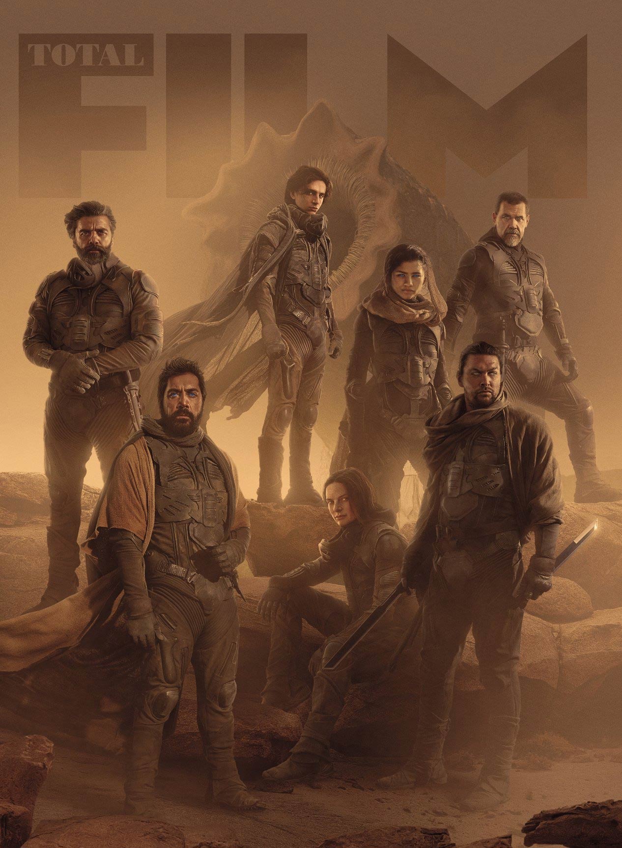 Subscriber cover for Total Film Magazine's Dune movie issue (August 2021).