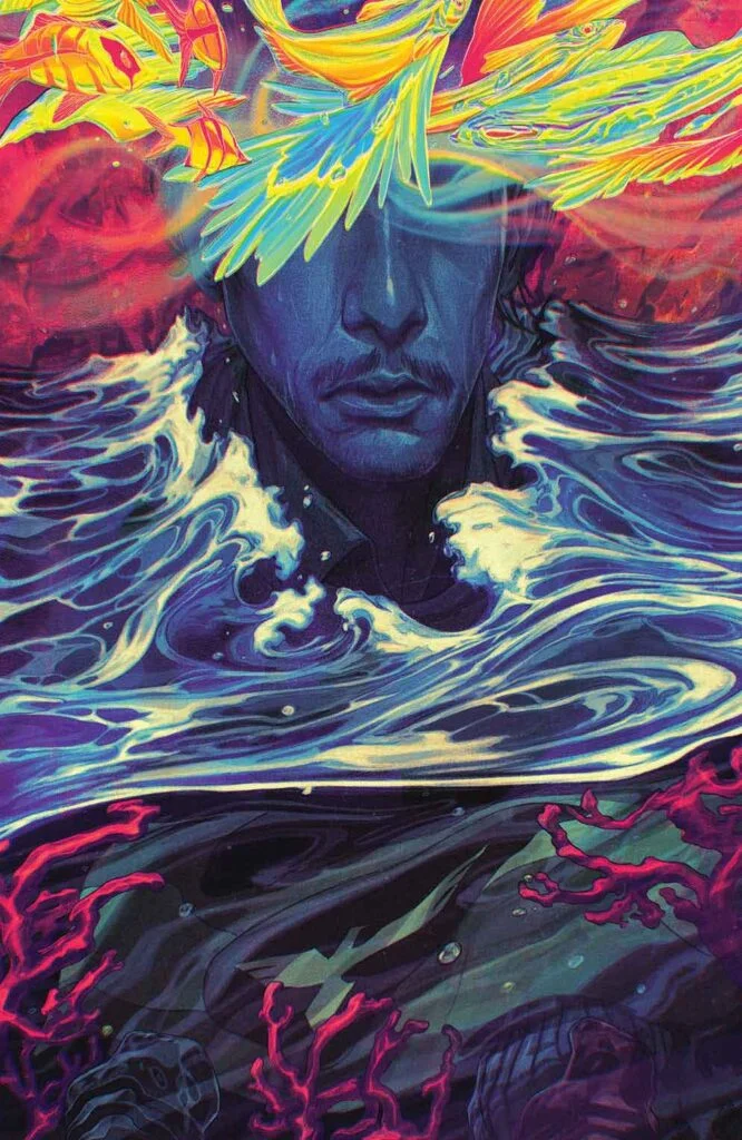 'Dune: A Whisper of Caladan Seas' comic book, BOOM! Studios exclusive cover art by Nimit Malavia.