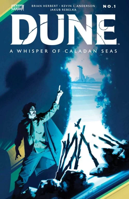 'Dune: A Whisper of Caladan Seas' #1 comic book, main cover by Jeff Dekal.