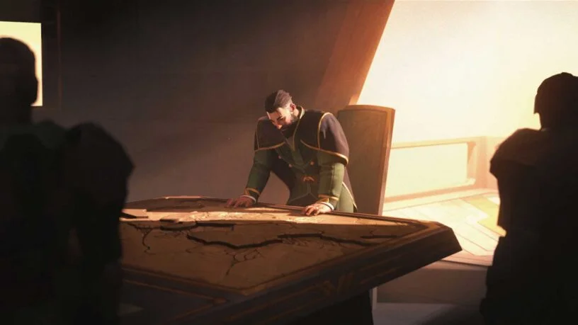 Duke Leto in 'Dune: Spice Wars', a 4X real-time strategy video game, available in Early Access on Steam.