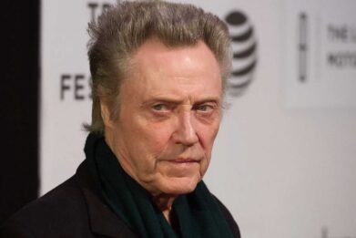 Photo of Christopher Walken at a press event. The actor is set to play the Emperor in the 'Dune: Part Two' movie.