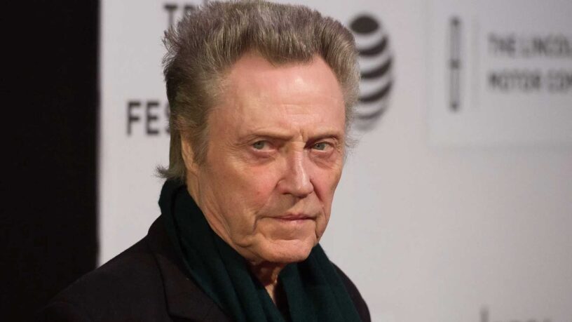 Photo of Christopher Walken at a press event. The actor is set to play the Emperor in the 'Dune: Part Two' movie.