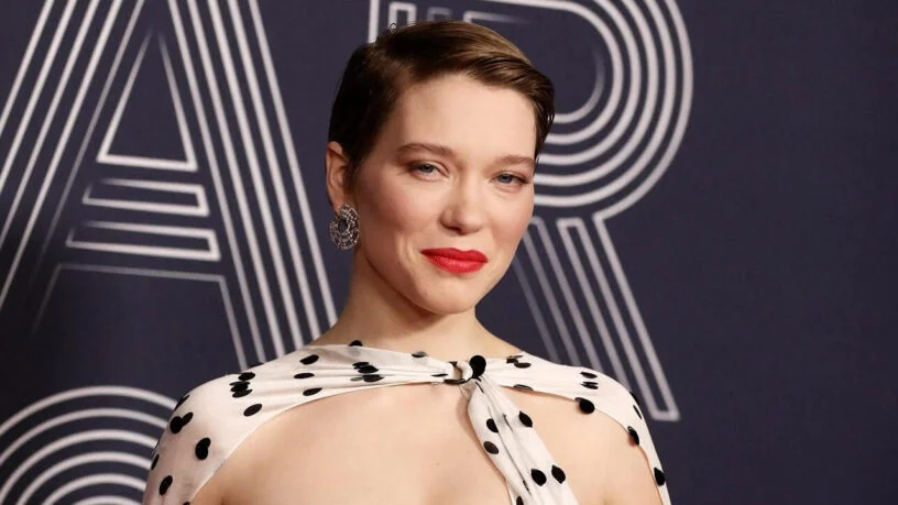 Léa Seydoux at Cesar Film Awards (2022). Actress is in negotiations to join 'Dune: Part Two' movie cast.