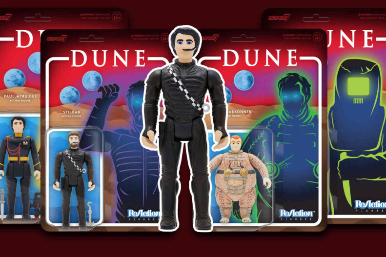 Super7 Dune Reaction Figures, Wave 1. Available now.