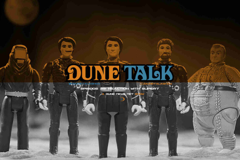 'Dune' ReAction Figures interview with design house Super7: creative process and behind-the-scenes photos.