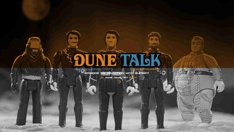 'Dune' ReAction Figures interview with design house Super7: creative process and behind-the-scenes photos.