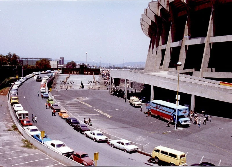 Behind-the-scenes photo from the filming of 'Dune' in Mexico City