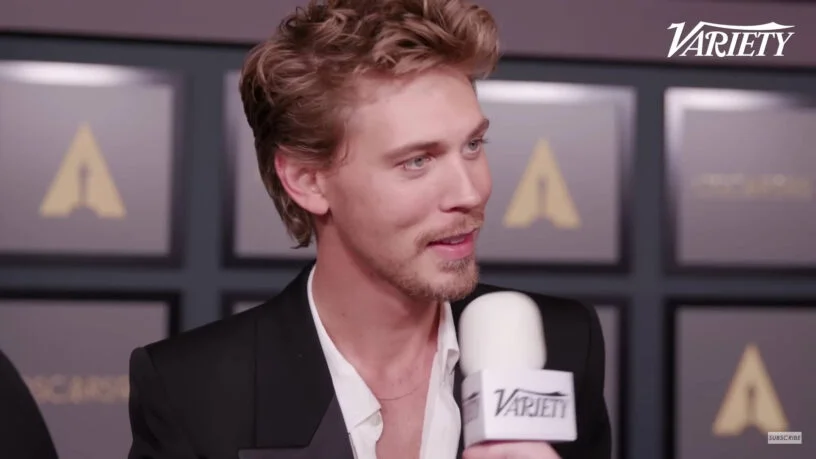 Actor Austin Butler, who plays Feyd in 'Dune: Part Two', speaks to Variety at the 2022 Academy’s Governors Awards.