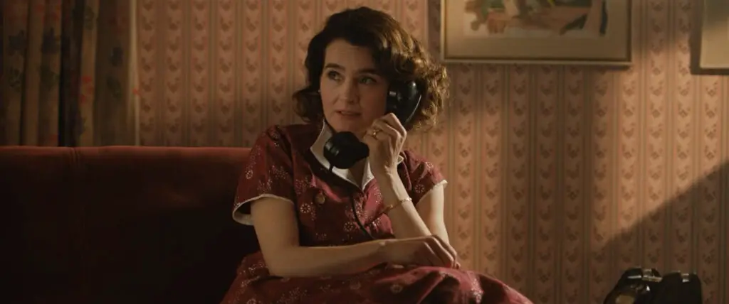 Shirley Henderson performing as Lucille Hardy in 2018's 'Stan & Ollie' movie.