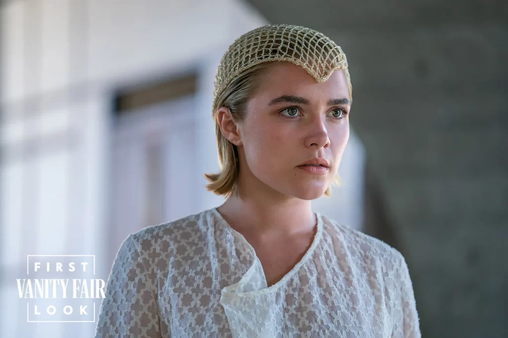 Florence Pugh plays Princess Irulan Corrino in 'Dune: Part Two'.