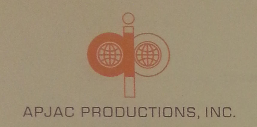 Logo of Arthur P. Jacobs' film production company: APJAC Productions, Inc.