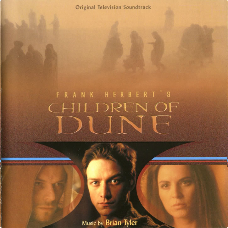 Album cover artwork for 'Frank Herbert's Children of Dune - Original Television Soundtrack', with music by Brian Tyler.