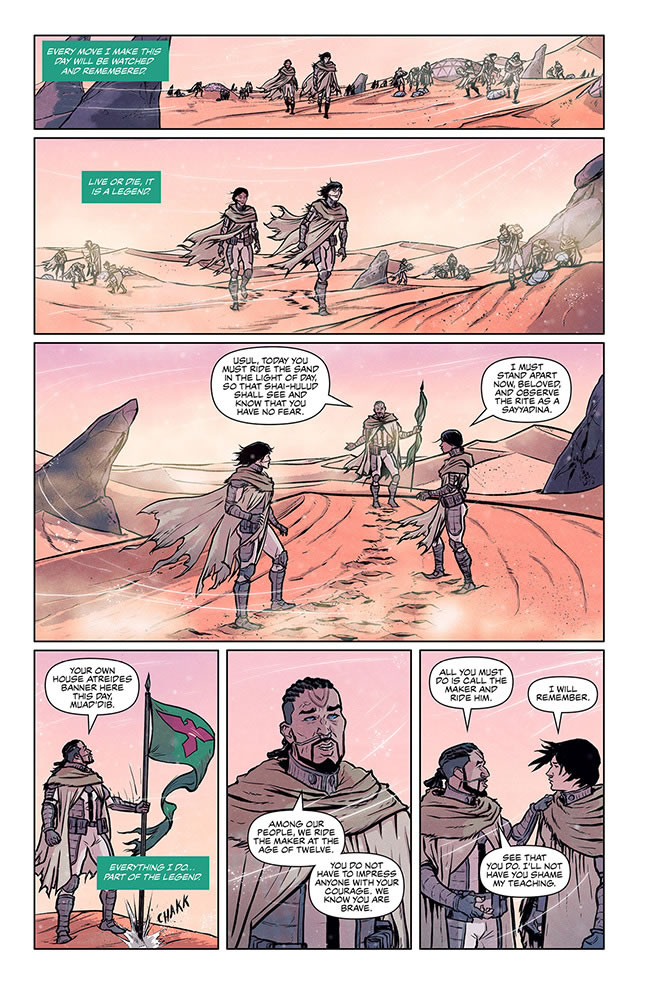 'Dune: The Graphic Novel, Book 3', page 3.