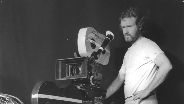 Ridley Scott filming 'Alien' (1979). The director's next movie project was 'Dune'.
