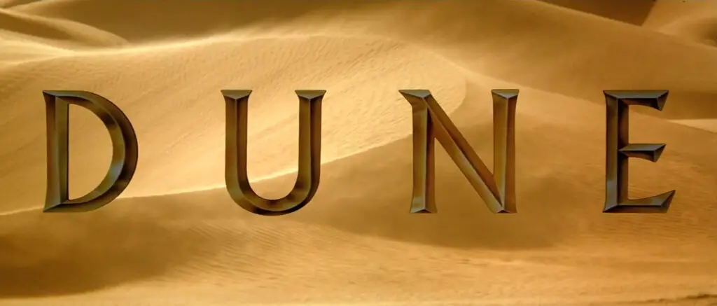 Logo from David Lynch's 'Dune' movie (1984).