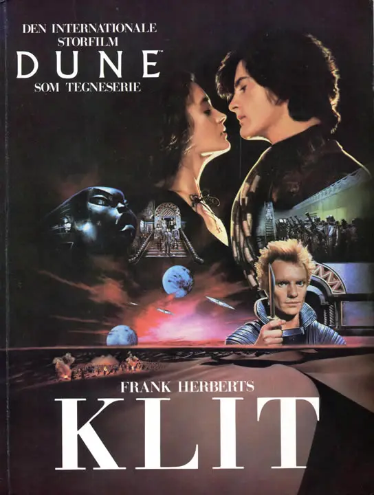 Danish edition of the 'Dune' (1984) comic adaptation, based on David Lynch's movie.