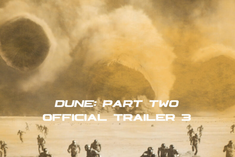 Watch the 'Dune: Part Two' movie's third official trailer.