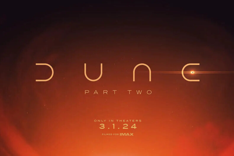 'Dune: Part Two' (2023) movie: official logo.