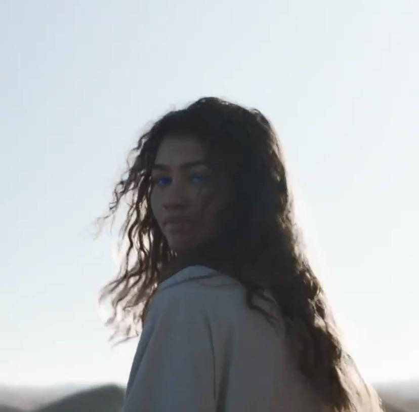 Vision of Chani, as portrayed by Zendaya, in Denis Villeneuve's 'Dune: Part One' Movie (2021).