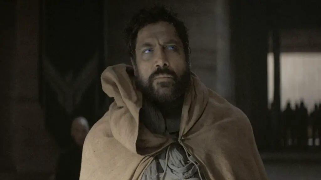 Stilgar, portrayed by Javier Bardem, in Denis Villeneuve's 'Dune: Part One' movie.