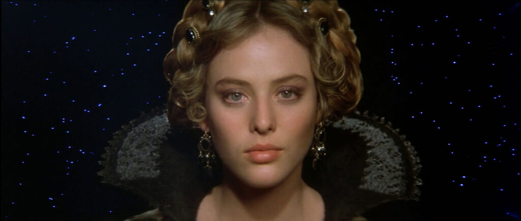 Princess Irulan (Virginia Madsen) does the opening narration in David Lynch's 'Dune' movie (1984).