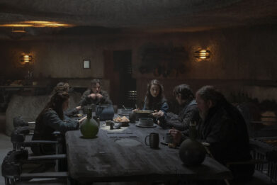 The dinner scene in HBO's 'Dune: Prophecy' TV series, episode 3.