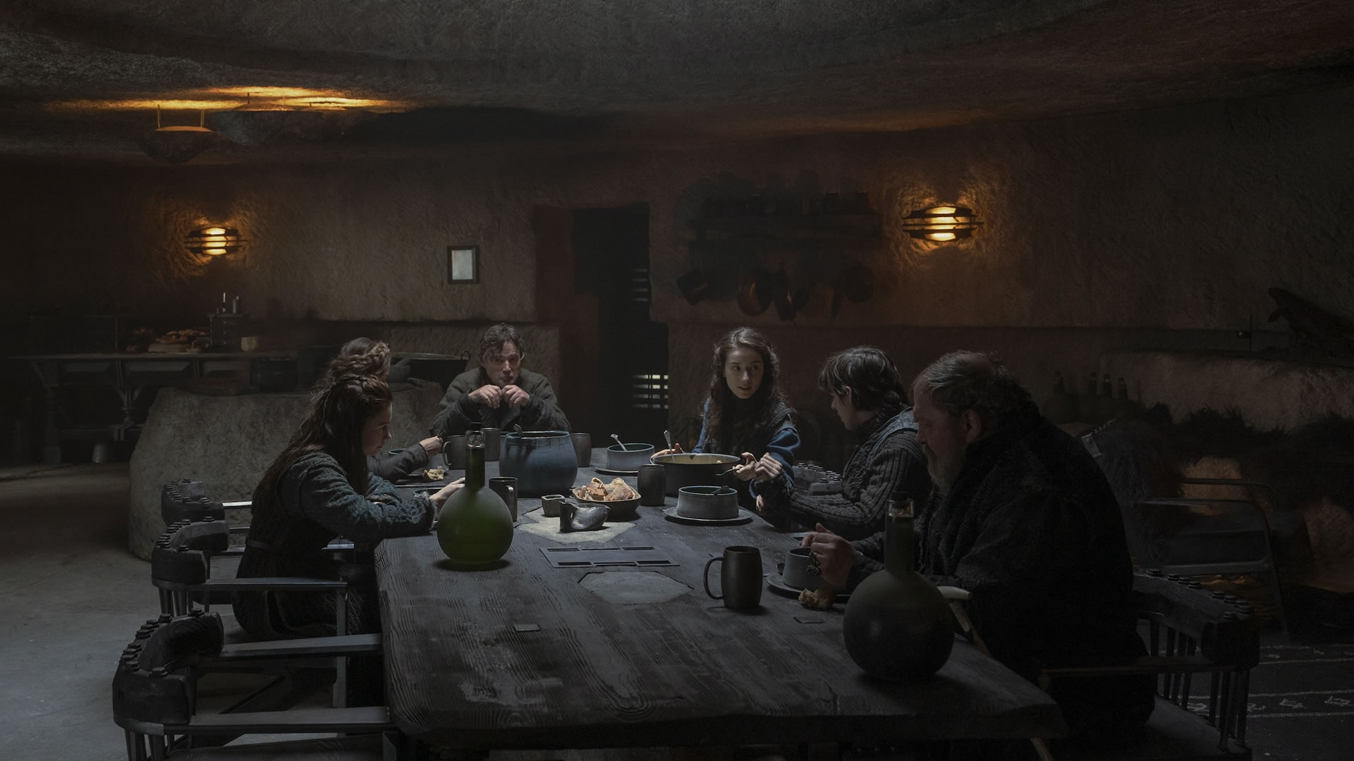 The dinner scene in HBO's 'Dune: Prophecy' TV series, episode 3.