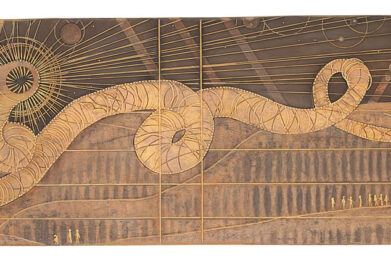 Insight Edition's 'Dune' Sandworm Bas Relief: Collector’s Edition