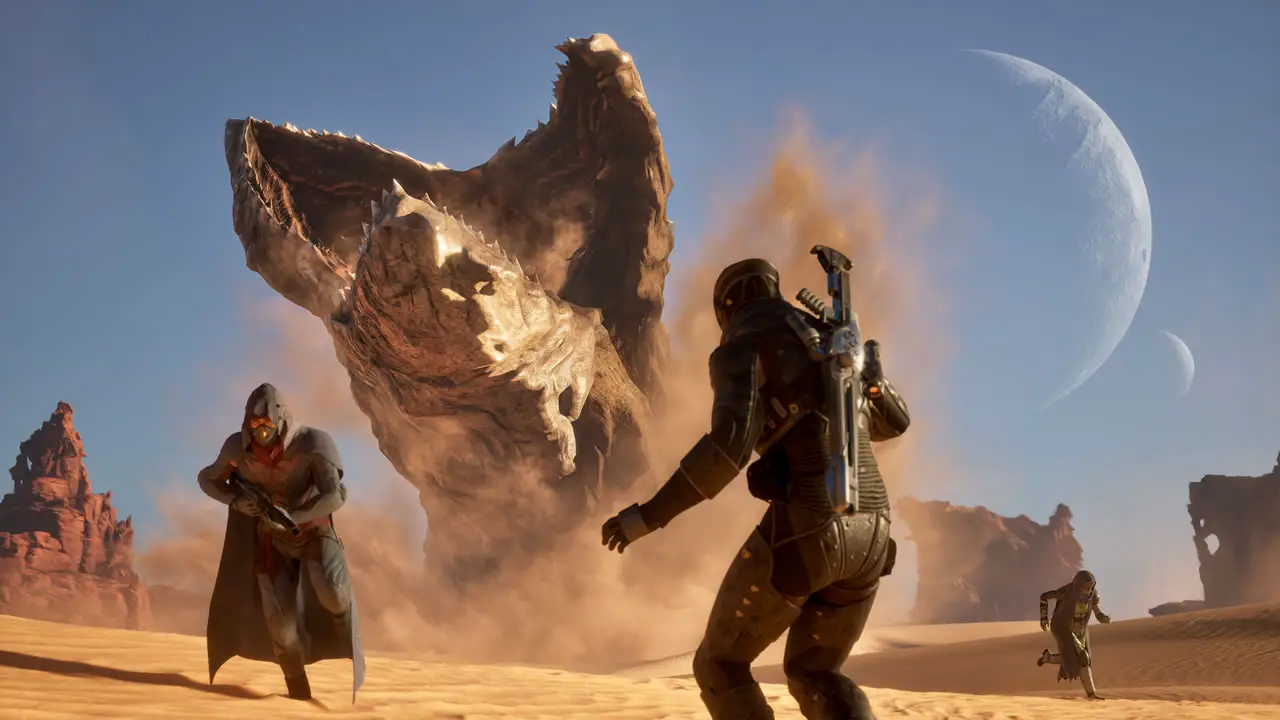 Sandworm attack! Game review: 'Dune: Awakening', open-world survival MMO from Funcom.