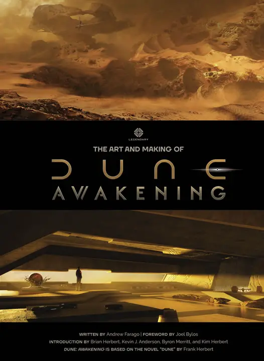 Cover of 'The Art and Making of Dune: Awakening' art book, by Insight Editions.