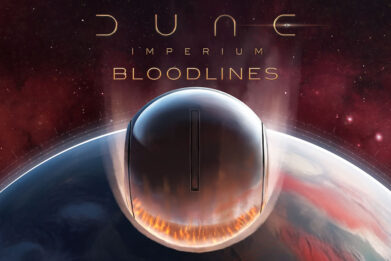 Key art from 'Dune: Imperium – Bloodlines' board game expansion.