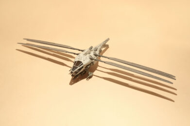 Harkonnen Ornithopter Die-Cast Model, from Insight Editions and Master Replicas, based on Denis Villeneuve's 'Dune' movies.