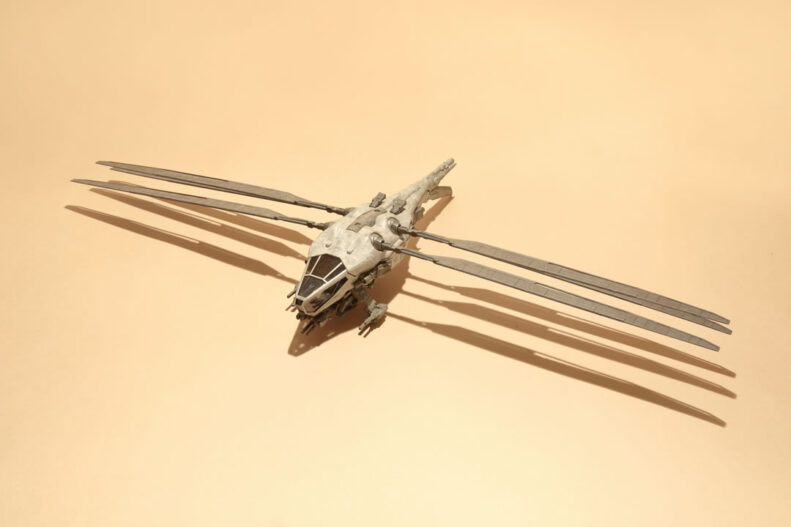 Harkonnen Ornithopter Die-Cast Model, from Insight Editions and Master Replicas, based on Denis Villeneuve's 'Dune' movies.