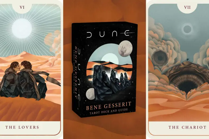 Review of the 'Dune: Bene Gesserit Tarot Deck and Guide' release by Insight Editions.